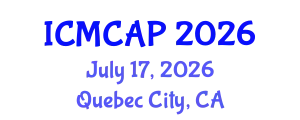 International Conference on Meteorology, Climatology and Atmospheric Physics (ICMCAP) July 17, 2026 - Quebec City, Canada