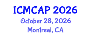 International Conference on Meteorology, Climatology and Atmospheric Physics (ICMCAP) October 28, 2026 - Montreal, Canada