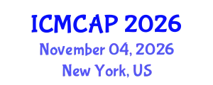 International Conference on Meteorology, Climatology and Atmospheric Physics (ICMCAP) November 04, 2026 - New York, United States