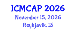 International Conference on Meteorology, Climatology and Atmospheric Physics (ICMCAP) November 15, 2026 - Reykjavik, Iceland