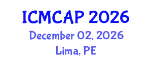 International Conference on Meteorology, Climatology and Atmospheric Physics (ICMCAP) December 02, 2026 - Lima, Peru