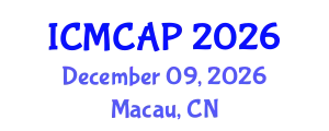 International Conference on Meteorology, Climatology and Atmospheric Physics (ICMCAP) December 09, 2026 - Macau, China