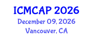 International Conference on Meteorology, Climatology and Atmospheric Physics (ICMCAP) December 09, 2026 - Vancouver, Canada
