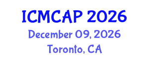 International Conference on Meteorology, Climatology and Atmospheric Physics (ICMCAP) December 09, 2026 - Toronto, Canada