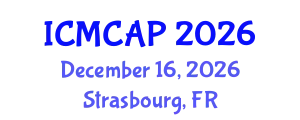 International Conference on Meteorology, Climatology and Atmospheric Physics (ICMCAP) December 16, 2026 - Strasbourg, France