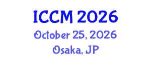 International Conference on Cognitive Modeling (ICCM) October 25, 2026 - Osaka, Japan