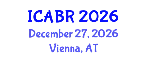 International Conference on Agricultural Biotechnology Research (ICABR) December 27, 2026 - Vienna, Austria