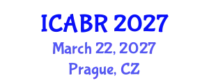 International Conference on Agricultural Biotechnology Research (ICABR) March 22, 2027 - Prague, Czechia