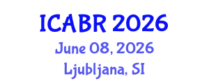 International Conference on Agricultural Biotechnology Research (ICABR) June 08, 2026 - Ljubljana, Slovenia