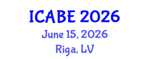 International Conference on Accounting, Business and Economics (ICABE) June 15, 2026 - Riga, Latvia