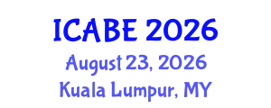 International Conference on Accounting, Business and Economics (ICABE) August 23, 2026 - Kuala Lumpur, Malaysia