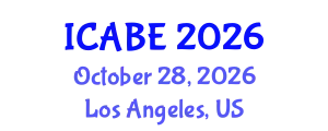 International Conference on Accounting, Business and Economics (ICABE) October 28, 2026 - Los Angeles, United States
