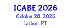 International Conference on Accounting, Business and Economics (ICABE) October 28, 2026 - Lisbon, Portugal