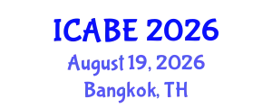 International Conference on Accounting, Business and Economics (ICABE) August 19, 2026 - Bangkok, Thailand