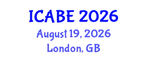 International Conference on Accounting, Business and Economics (ICABE) August 19, 2026 - London, United Kingdom