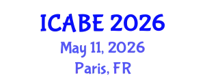 International Conference on Accounting, Business and Economics (ICABE) May 11, 2026 - Paris, France