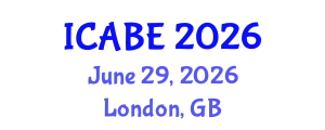 International Conference on Accounting, Business and Economics (ICABE) June 29, 2026 - London, United Kingdom