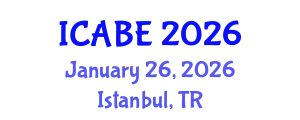 International Conference on Accounting, Business and Economics (ICABE) January 26, 2026 - Istanbul, Turkey