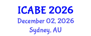 International Conference on Accounting, Business and Economics (ICABE) December 02, 2026 - Sydney, Australia