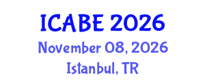 International Conference on Accounting, Business and Economics (ICABE) November 08, 2026 - Istanbul, Turkey