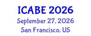 International Conference on Accounting, Business and Economics (ICABE) September 27, 2026 - San Francisco, United States