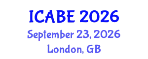International Conference on Accounting, Business and Economics (ICABE) September 23, 2026 - London, United Kingdom