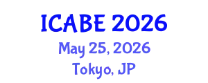 International Conference on Accounting, Business and Economics (ICABE) May 25, 2026 - Tokyo, Japan
