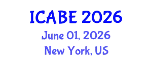 International Conference on Accounting, Business and Economics (ICABE) June 01, 2026 - New York, United States