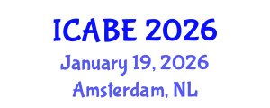 International Conference on Accounting, Business and Economics (ICABE) January 19, 2026 - Amsterdam, Netherlands
