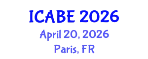 International Conference on Accounting, Business and Economics (ICABE) April 20, 2026 - Paris, France
