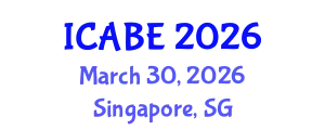 International Conference on Accounting, Business and Economics (ICABE) March 30, 2026 - Singapore, Singapore