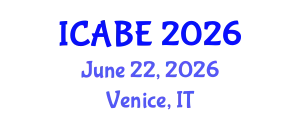 International Conference on Accounting, Business and Economics (ICABE) June 22, 2026 - Venice, Italy