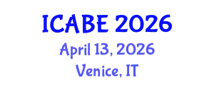 International Conference on Accounting, Business and Economics (ICABE) April 13, 2026 - Venice, Italy