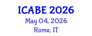 International Conference on Accounting, Business and Economics (ICABE) May 04, 2026 - Rome, Italy