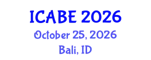 International Conference on Accounting, Business and Economics (ICABE) October 25, 2026 - Bali, Indonesia