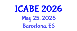 International Conference on Accounting, Business and Economics (ICABE) May 25, 2026 - Barcelona, Spain