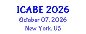 International Conference on Accounting, Business and Economics (ICABE) October 07, 2026 - New York, United States