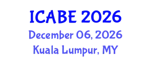 International Conference on Accounting, Business and Economics (ICABE) December 06, 2026 - Kuala Lumpur, Malaysia