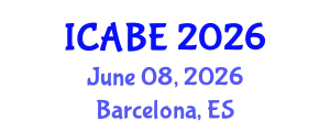 International Conference on Accounting, Business and Economics (ICABE) June 08, 2026 - Barcelona, Spain