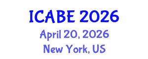 International Conference on Accounting, Business and Economics (ICABE) April 20, 2026 - New York, United States