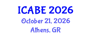 International Conference on Accounting, Business and Economics (ICABE) October 21, 2026 - Athens, Greece