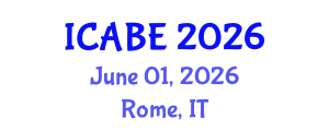 International Conference on Accounting, Business and Economics (ICABE) June 01, 2026 - Rome, Italy