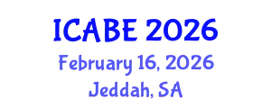 International Conference on Accounting, Business and Economics (ICABE) February 16, 2026 - Jeddah, Saudi Arabia