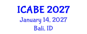 International Conference on Accounting, Business and Economics (ICABE) January 14, 2027 - Bali, Indonesia