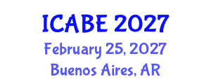 International Conference on Accounting, Business and Economics (ICABE) February 25, 2027 - Buenos Aires, Argentina