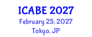 International Conference on Accounting, Business and Economics (ICABE) February 25, 2027 - Tokyo, Japan