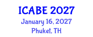 International Conference on Accounting, Business and Economics (ICABE) January 16, 2027 - Phuket, Thailand