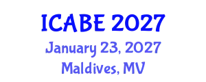 International Conference on Accounting, Business and Economics (ICABE) January 23, 2027 - Maldives, Maldives