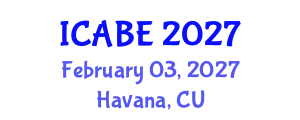 International Conference on Accounting, Business and Economics (ICABE) February 03, 2027 - Havana, Cuba