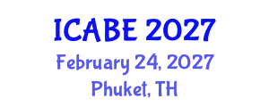 International Conference on Accounting, Business and Economics (ICABE) February 24, 2027 - Phuket, Thailand